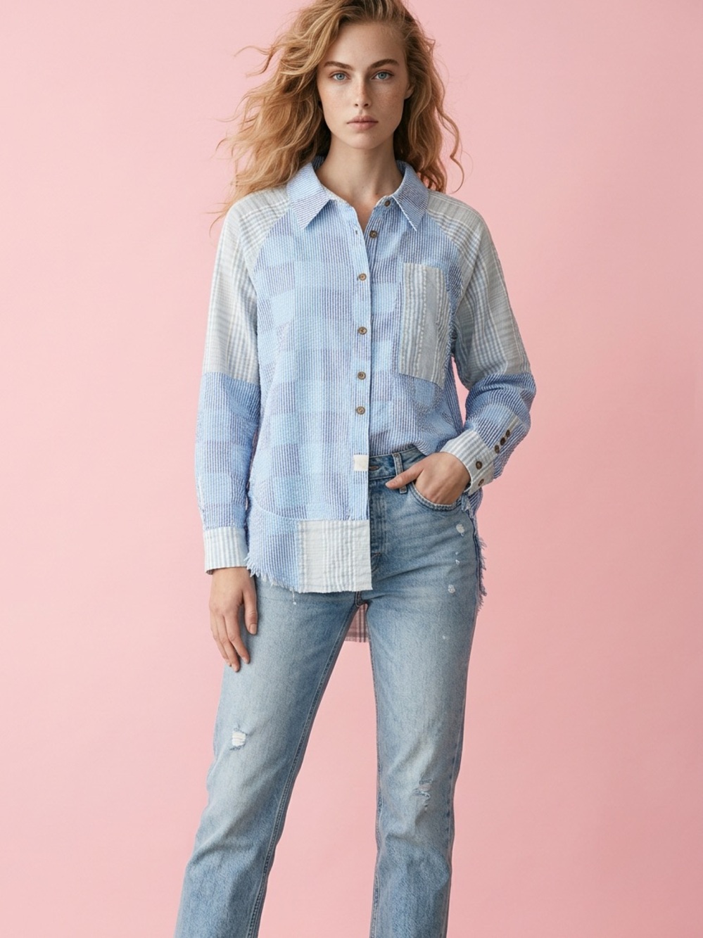 Oli & Hali Button-Down Shirt